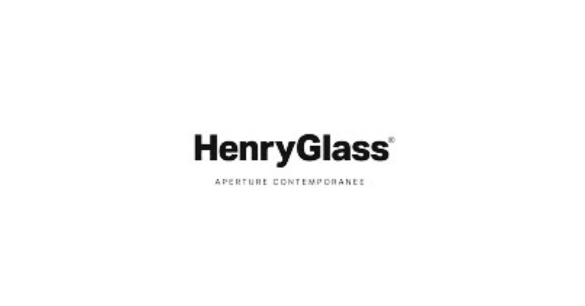 logo henry glass in bianco e nero
